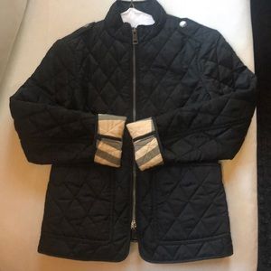 XS Burberry Brit Black winter jacket